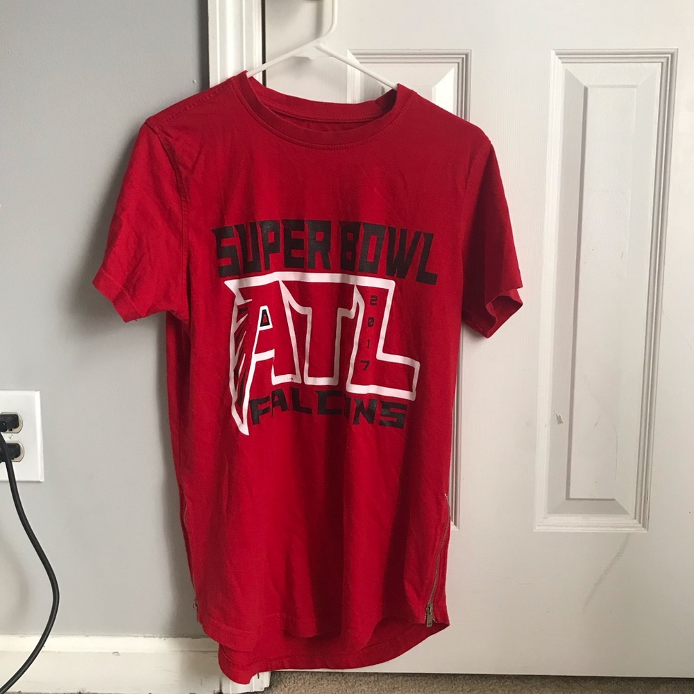 red super bowl atlanta shirt